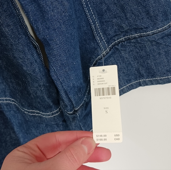 Pilcro Denim Mini Shift Dress - Picture 5 of 6